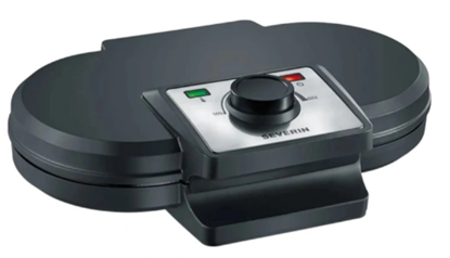 Attēls no Severin Double Waffle Maker 1200W black Schwarz (WA2106)