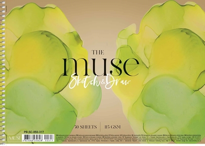 Picture of Skiču burtnīca, 50 loksnes, A4, 115 gsm