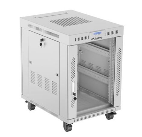 Picture of Lanberg 19" 15U 600X800 GRAU GLASTÜR LANBERG RACK EINBAUSCHR