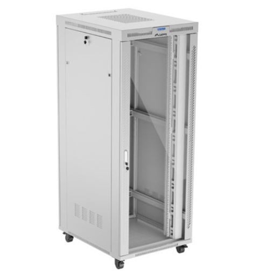 Изображение Lanberg 19" 42U 800X1000 GRAU LCD GLASTÜR RACK EINBAUSCHRANK