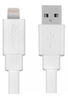 Picture of AVACOM MFI-120W USB CABLE - LIGHTNING, MFI CERTIFICATION, 120CM, WHITE