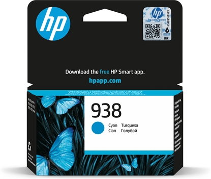 Изображение HP 938 Cyan Original Ink Cartridge