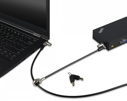 Attēls no Lenovo 4XE0N80915 cable lock Black