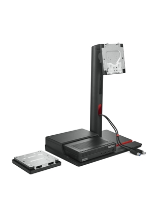 Attēls no Lenovo 4XF1K03170 monitor mount / stand 68.6 cm (27") Black Desk