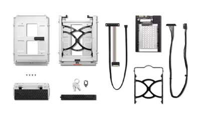 Attēls no Obudowa pamięci masowej ThinkStation z dostępem od przodu do P3 Tower 4XF1M24244 