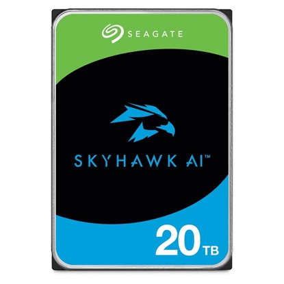 Picture of HDD|SEAGATE|SkyHawk AI|20TB|256 MB|7200 rpm|Discs/Heads 10/20|3,5"|ST20000VE003