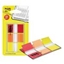 Attēls no *Indeksi 3M Post-it 24x43mm sarkana/oranža/dzeltena,  60gab.