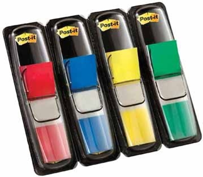 Picture of 3M Zakadki indeksujce foliowe Post-it wskie 12x43mm (13K002A)