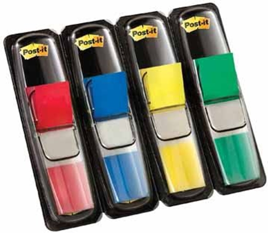 Picture of 3M Zakadki indeksujce foliowe Post-it wskie 12x43mm (13K002A)