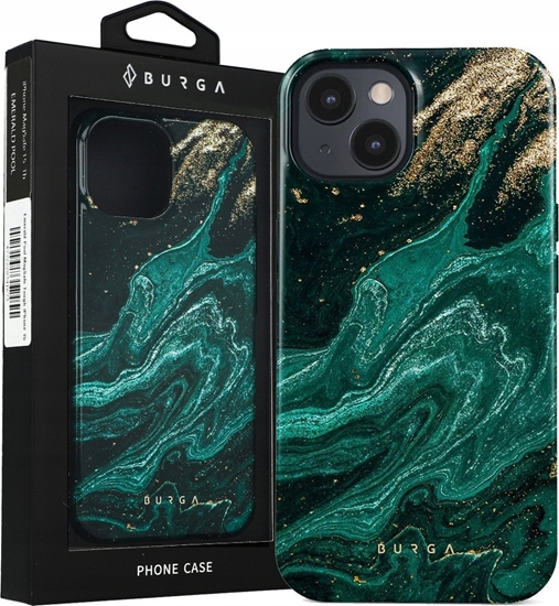 Picture of 3MK Burga Tough Magsafe - obudowa ochronna do iPhone 15 (Emerald Pool)