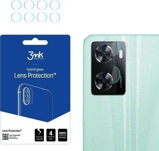 Picture of 3MK Szko hybrydowe na obiektyw aparatu 3MK Lens Protect Oppo A57/A57e/A57s [4 PACK]