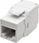 Picture of Adapter AV Alantec Modu keystone RJ45 beznarzdziowy UTP kat.5e, SLIM, kolor biay (MB008-WE)