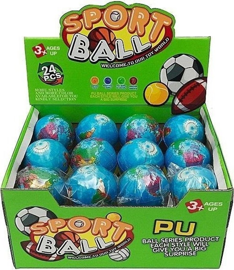 Изображение Adar Pieczka piankowa Globus 6cm (24szt)