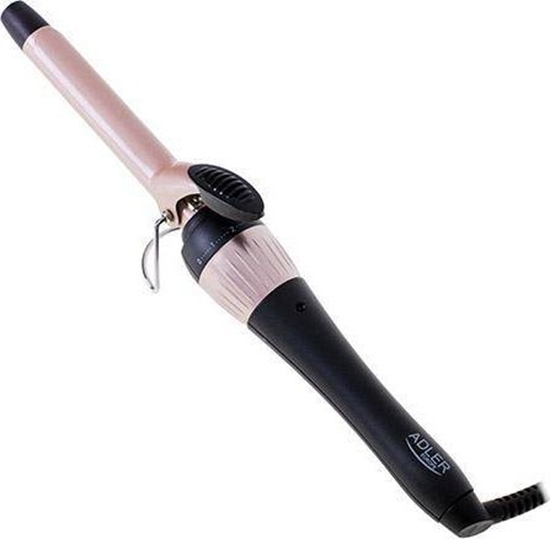 Picture of Adler Curling Iron AD 2116 Ceramic heating system, Barrel diameter 19 mm, Temperature (max) 200 °C, 36 W, Black/Pink