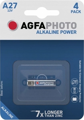 Attēls no Agfa AgfaPhoto Batterie Knopfzelle LR27  V27A  12V Alkaline  1St.