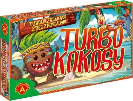 Изображение Alexander Gra ALEXANDER Turbo Kokosy - Gra zrcznociowa