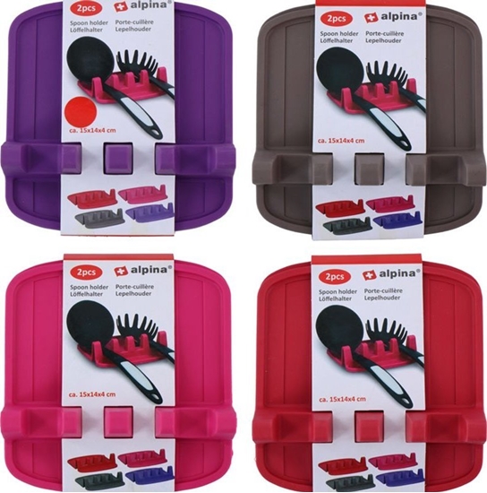 Picture of Alpina Uchwyt na yki / przybory kuchenne 2 szt. (fioletowy)