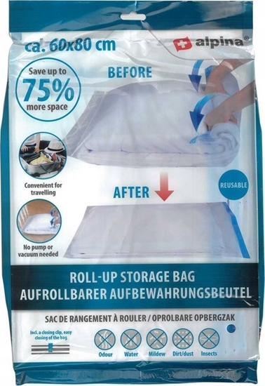 Picture of Alpina Worek torba próniowa do przechowywania ubra, pocieli 60x80cm ALPINA