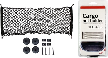 Picture of AMiO Siatka do mocowania bagau AMIO 100x40 cm (z kieszeni i uchwytami)