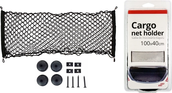 Picture of AMiO Siatka do mocowania bagau AMIO 100x40 cm (z kieszeni i uchwytami)