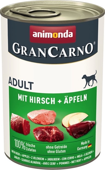 Picture of Animonda ANIMONDA GranCarno Adult Dog smak: Jele i jabko 400g