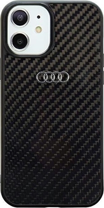 Attēls no Audi Audi Carbon Fiber iPhone 11 / Xr 6.1" czarny/black hardcase AU-TPUPCIP11-R8/D2-BK