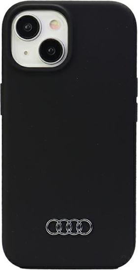 Изображение Audi Audi Silicone Case iPhone 15 Plus 6.7" czarny/black hardcase AU-LSRIP15M-Q3/D1-BK