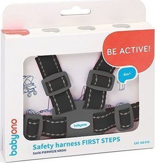 Изображение BabyOno 070/02 SZELKI DO WÓZKA FIRST STEPS CZARNE