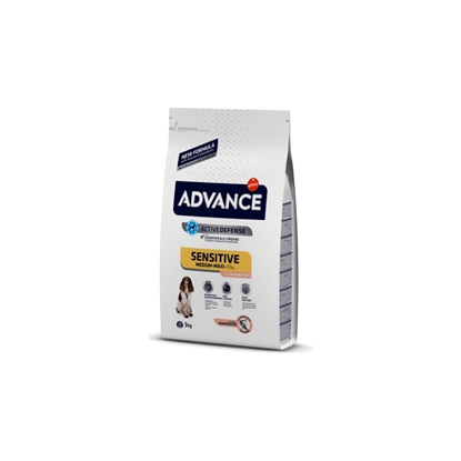 Изображение Barība suņiem Advance Sensitive lasis, rīsi 3kg