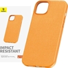 Picture of Baseus Phone Case for iPhone 15 ProMax Baseus Fauxther Series (Orange)