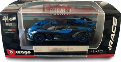 Attēls no Bburago Bugatti Bolide black-blue BBURAGO