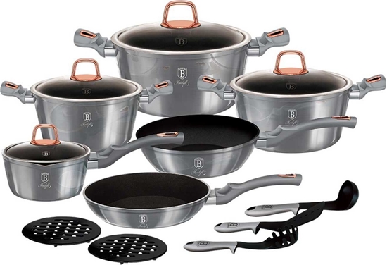 Изображение Berlinger Haus ZESTAW GARNKÓW GRANITOWYCH BERLINGER HAUS BH-6022 MOONLIGHT