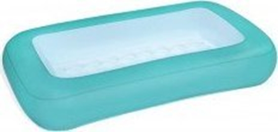 Picture of Bestway Bestway 51115 Basenik prostoktny dmuchany z pompowanym dnem Lazurowy 1.65m x 1.04m x 25cm