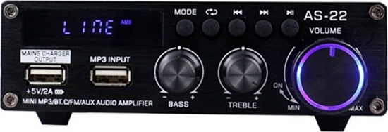Изображение BlitzWolf AS-22 Audio Amplifier 45W / Bluetooth / USB