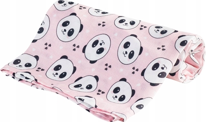 Attēls no BOC0307-PIELUSZKA BAMBUSOWA 75X75 PANDA RÓ
