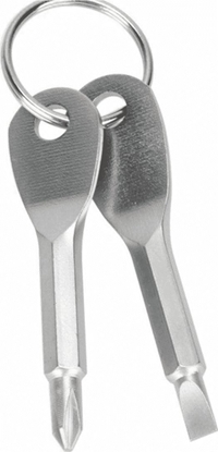 Attēls no Breloczek Aptel BRELOK WIELOFUNKCYJNY W FORMIE KLUCZYKÓW rubokrt x 2 NZ4E