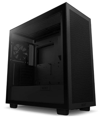 Attēls no Case|NZXT|MidiTower|ATX|EATX|MicroATX|MiniITX|Colour Black|CM-H72FB-01