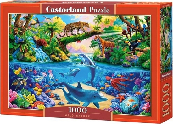 Изображение Castorland Puzzle 1000 element?w Dzika natura, delfiny