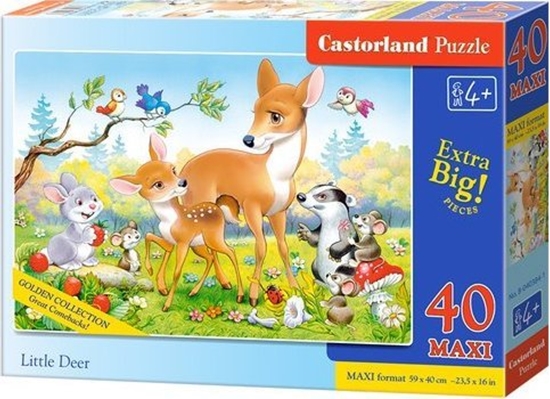 Picture of Castorland Puzzle 40 maxi - Little Deer CASTOR