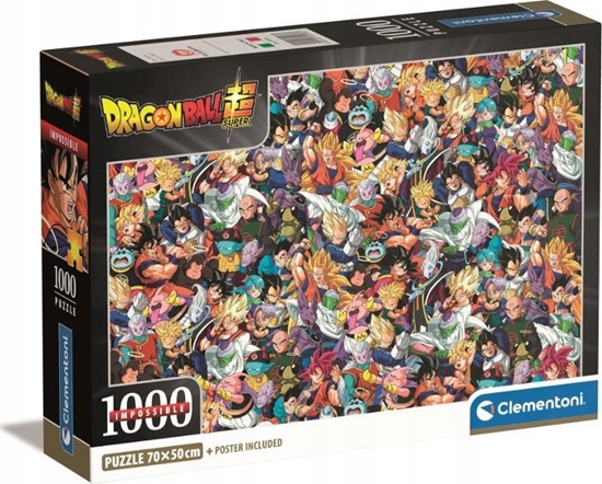 Изображение Clementoni Puzzle Compact Anime Dragon Ball 1000 elementów (39918)