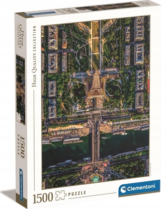 Attēls no Clementoni Puzzle 1500 elementów Flying Over Paris