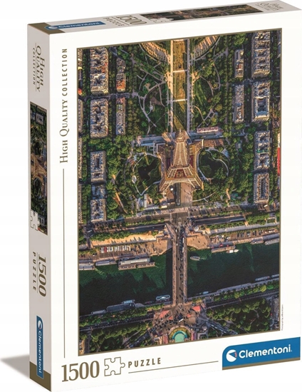 Изображение Clementoni Puzzle 1500 elementów Flying Over Paris