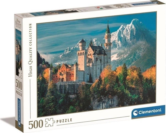 Изображение Clementoni Puzzle 500 el. HQ Neuschwanstein Castle