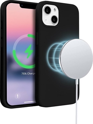 Attēls no Crong Crong Color Cover Magnetic - Etui iPhone 14 Plus MagSafe (czarny)