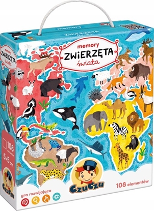 Picture of Czuczu Gra Memory Zwierzta wiata