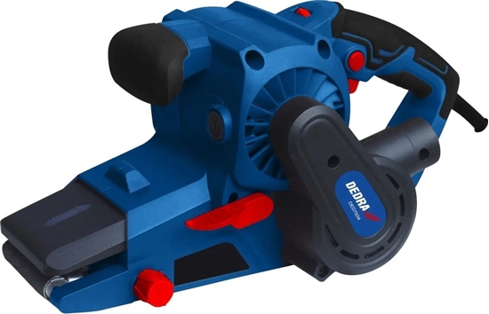 Picture of Dedra SZLIFIERKA TAMOWA, DEDRA DED7934 1010W, 76X533MM, 3M PRZEWÓD, REGULACJA PR. OBROTOWEJ