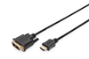 Picture of Kabel adapter HDMI Standard 1080p 60Hz FHD Typ HDMI A/DVI-D (18+1) M/M czarny 2m