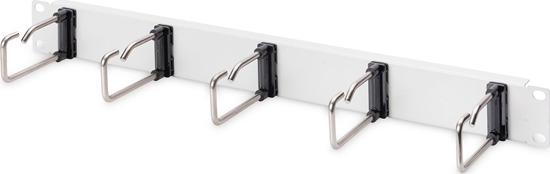 Изображение Digitus Cable Management Panel with Steel Rings for 482.6 mm (19\") Cabinets, 1U