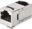 Picture of Digitus DIGITUS CAT 6A Modular Kupplung geschirmt 90° Winkel RJ45-RJ45