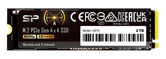 Picture of Dysk SSD US75 2TB M.2 PCIe Gen4x4 NVMe 1.4 7000/6500 MB/s